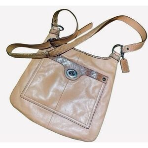 Vintage Coach Penelope Snakeskin Crossbody